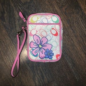 Coach Floral Clutch